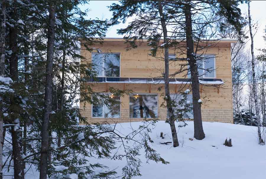 Knox House, Ecocor – Passive House in Maine